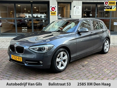 BMW 1-serie 114i EDE High Executive | AIRCO | LEDER | LED | PDC | LMV | NAVIGATIE |