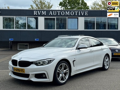 BMW 4-serie Gran Coupé 420i High Exe. M SPORT |ORG. NL. NAP KM. | PANO | LEDER | ELEK. KOFFER| STOELVERWARMING|