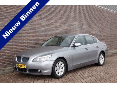 BMW 5 Serie 520i EXE 6 Bak, 2e eigenaar keurige auto!