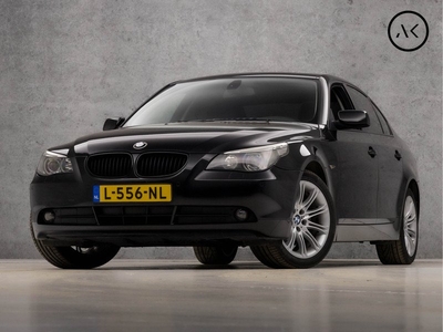 BMW 5 Serie 520i Sport 170Pk (SCHUIFDAK, 6 CILINDER, YOUNGTIMER, SPORTUITLAAT, STOELVERWARMING, SPORTSTOELEN, GETINT GLAS, XENON, CLIMATE, CRUISE, NIEUWE APK, NIEUWSTAAT)