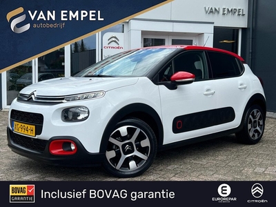 Citroen C3 PT110 EAT6 Shine | Parkeercamera | Navigatie | 12-2018 | Lage Km-stand |