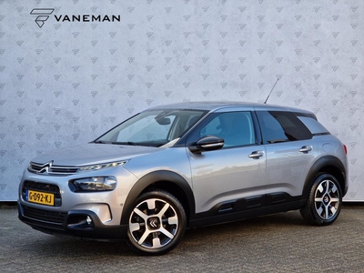 Citroen C4 Cactus 1.2 PureTech Shine Plus Automaat | Trekhaak | Navi | Camera | Clima | Stoelverwarming | Android Auto Apple Carplay | LED | BSD |