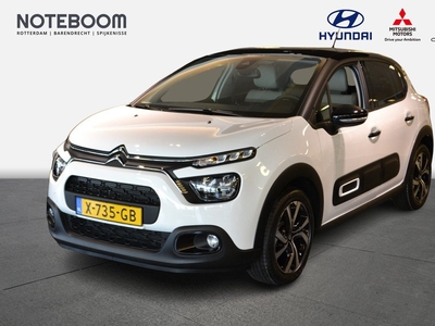 Citroën C3 1.2 PureTech Feel Edition I AUTOMAAT I NAVIGATIE I ACHTERUITRIJCAMERA I PARKEERSENSOREN ACHTER I LUXE COMFORT STOELEN + ACHTERBANK I L.M. VELGEN I RESERVEWIEL I ACTIE RIJKLAAR € 26.950,-