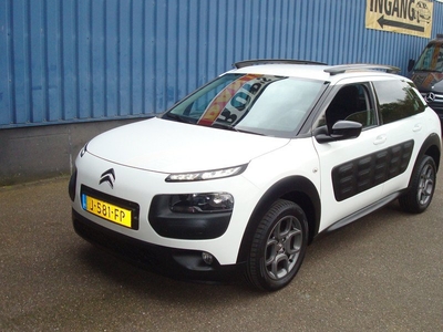 Citroën C4 Cactus 1.2 PureTech Shine - 1E eigenaar - km 85907 NAP - Automaat - Navi - Achteruitrij camera - Park tronic achter - LM velgen op 4 nieuwe banden - Dak dragers - Privicyglas achter - 2 sleutels op afstandsbediening -