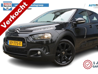 Citroën C4 Cactus 1.2 PureTech Shine | Incl. 1 jaar Garantie | 1e Eigenaar | Navigatie | Climate controle | Cruise controle | Achteruitrijcamera | Getinte ramen | Keyless entry/start | Parkeersensoren achter | Apple CarPlay/Android Auto | 17 Inch LMV