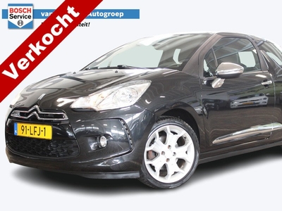 Citroën DS3 1.6 So Chic | Clima | Parkeersensoren | Trekhaak | Mistlampen | Cruise control | 17'' Lm | Recent veel onderhoud aan gedaan | Regensensor |