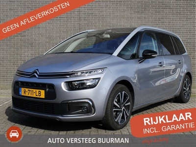 Citroën Grand C4 Spacetourer 1.2 PureTech Shine Automaat 7 Stoelen, Keyless Go, Apple Carplay/Android Auto, Cruise Control, Half-lederen bekleding