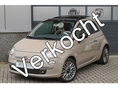 Fiat 500 1.2 Cult 1e eig Navi Leder Schuifdak Uniek Garantie