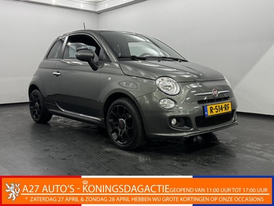 Fiat 500 1.2 Lounge Airco, Half leder, Mistlamp, Lichtmetalen velgen