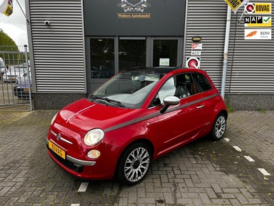 Fiat 500 1.2 Popstar met panoramadak