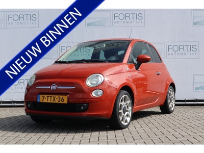 Fiat 500 1.4-16V ECC | ABARTH LOOK | HALF LEDER | LMV | DSITRIBUTIE/WATERPOMP VERVANGEN ! 2de PINSTERDAG GEOPEND VAN 10:00 T/M 16:00 UUR