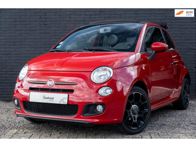 Fiat 500 C 1.2 Sport | Leder | PDC | 16 inch | Airco