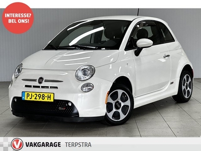 Fiat 500 E 24kwh/ €2000-. Subsidie!/ Automaat!/ Zwarte