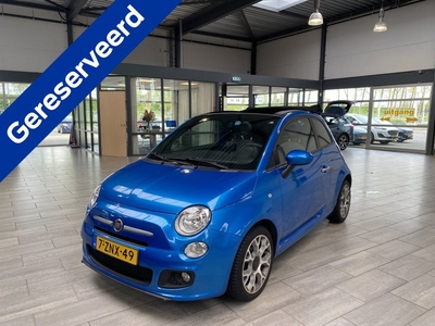 Fiat 500C 0.9 TwinAir 81 pk Turbo 500S | Elektr. cabriodak | Navi | Bluetooth | 4 seiz. banden |