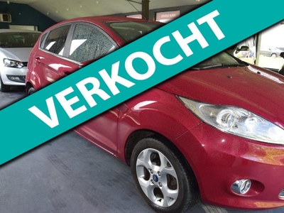 Ford Fiesta 1.25 Titanium nette auto, weinig kim stand.