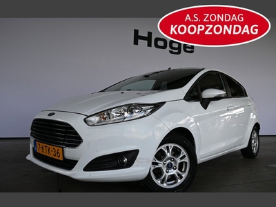 Ford Fiesta 1.6 TDCi Titanium Airco LED 100% Onderhouden! Inruil Mogelijk!