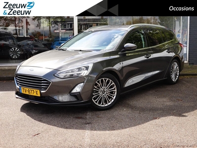 Ford Focus Wagon 1.0 EcoBoost Titanium Business 125PK | Half Leder | LED | Camera | Stoelverwarming | Privacy Glass | 17