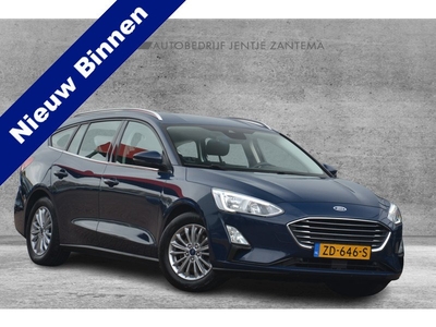 Ford FOCUS Wagon 1.0 EcoBoost Titanium Business | Navigatie | Stoel+stuurverwarming | Cruise-control | Lane Assist | NL auto!! |