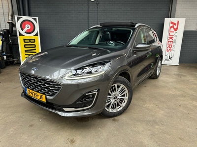 Ford Kuga 2.5 PHEV Vignale 225pk,Panodak,ACC,Camera V+A,Apple Carpl,Blis,HUD,Trekha,Lane+Stuur assist,Navi,Climate Contr,Winterpak