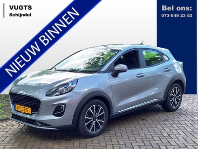 Ford Puma 1.0 EcoBoost 125-pk Titanium 1200 kg geremd aanhangwagen gewicht