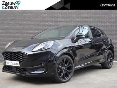 Ford Puma 1.0 EcoBoost Hybrid ST-Line X 125pk | Z-Signing zwarte velgen en sport-striping | Afneembare trekhaak | 18inch lichtmetalen velgen | Led kop en achter lampen | B&O | Cruise control | Navigatie | Digitaal dashboard