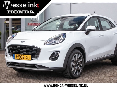 Ford Puma 1.0 EcoBoost Hybrid Titanium - All-in rijklrprs | navi | verw stuurwiel | carplay/android