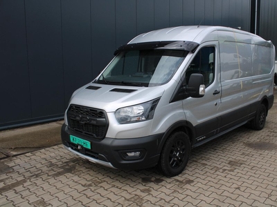 Ford Transit 350 2.0 TDCI L3H2 Trail MHEV Leer, Airco. Achter/zij schade