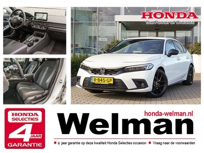 Honda Civic 2.0i e:HEV SPORT - AUTOMAAT - HYBRID - DEMONSTRATIE MODEL