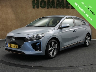 Hyundai IONIQ Comfort EV - 2.000 EURO SUBSIDIE! - 100% ELEKTRISCH - NOG LOPENDE GARANTIE OP ACCUPACK - ORIGINEEL NEDERLANDSE AUTO - ALL-SEASON BANDEN