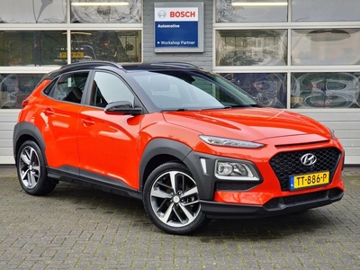 Hyundai Kona 1.0T Fashion|Carplay|Clima|Trekhaak|11.636KM||Navi|