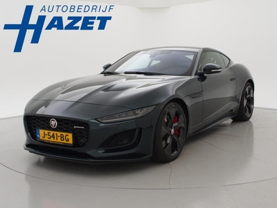 Jaguar F-TYPE P300 R-DYNAMIC ORIG. NL BRITISH RACING GREEN + PERFORMANCE STOELEN / PANORAMA