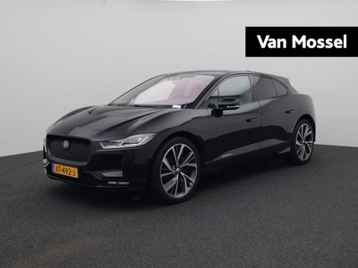 Jaguar I-PACE EV400 First Edition 90 kWh | LEDER | KUIPSTOELEN | MERIDIAN | HEAD UP DISPLAY | ACHTERUITRIJCAMERA | STOELVERWARMING | VIRTUAL COCKPIT |