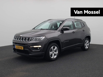 Jeep Compass 1.4 MultiAir Longitude | NAVIGATIE | ACHTERUITRIJCAMERA | CLIMATE CONTROL | HALF-LEDEREN BEKLEDING | APPLE CARPLAY | PARKEERSENSOREN | 17