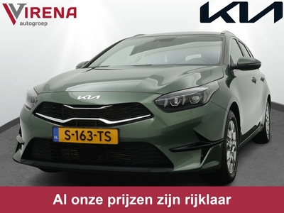 Kia Ceed Sportswagon 1.5 T-GDi MHEV Automaat DynamicPlusLine Afn. trekhaak - All season - Navigatie - Half leder - CarPlay - Fabrieksgarantie tot 24-04-2030