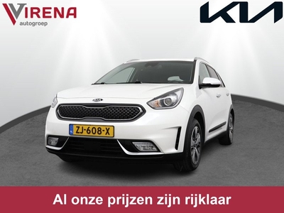 Kia Niro 1.6 GDi Hybrid DynamicPlusLine - Cruise Control Adaptief - Apple Carplay/Android Auto - Stoel-/stuurverwarming - Navigatie - Climate Control - Fabrieksgarantie tot 06-2026