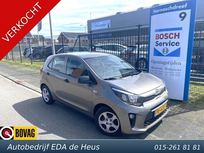 Kia Picanto 1.0 CVVT EconomyLine NL-auto van 1e eigenaar met o.a. navigatie TomTom, radio, aut. verlichting, etc.