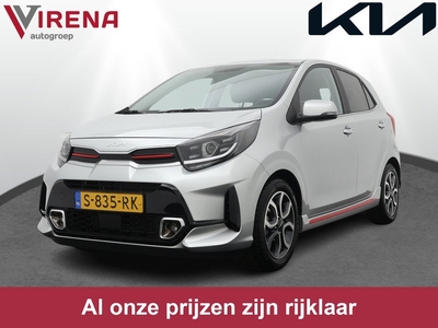 Kia Picanto 1.0 DPi GT-Line - Navigatie - Kunstleder - Apple/Android Carplay - Cruise Control - Fabrieksgarantie Tot 2030