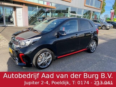 Kia Picanto 1.2 85pk CVVT GT-Line Appel Car play / Android auto Navigatie + Camera , Bluetooth , Cruise & Climate controle , altijd dealer onderhouden , Mooie nette auto !