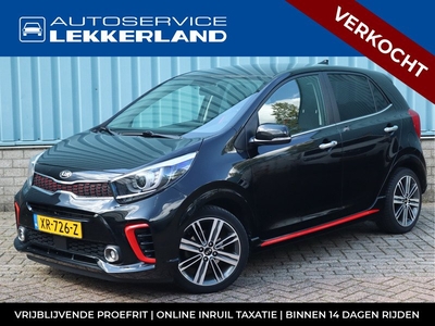 Kia Picanto 5-deurs GT-Line 1.0 T-GDI 100pk NAVI | LEDER | CAMERA | STOEL + STUURVERWARMING