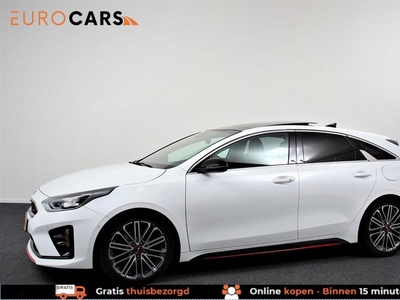 Kia ProCeed 1.6 T-GDI GT 204 PK Automaat | Navigatie | Panoramadak | Climate Control | Electrisch bedienbare achterklep | Parkeer Sensoren | LED | Camera |