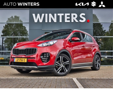 Kia Sportage 1.6 T-GDI GT-Line Pano+Navi+BT+Camera Leder PDC ECC-Airco Cr.Control LED 19''LMV