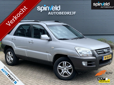 Kia Sportage 2.0 CVVT Comfort BJ`06 NAP NL Airco Cruise Elekpakket