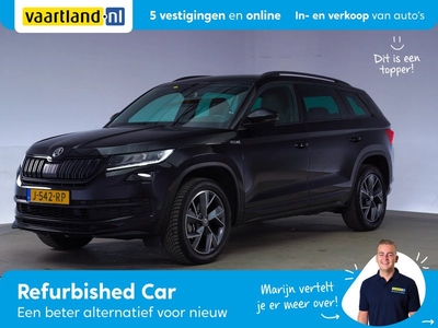 Škoda Kodiaq 1.5 TSI Sportline Business 7pers Aut. [ Adaptive cruise Nav Stoelverwarming ]