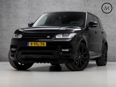 Land Rover Range Rover Sport 3.0 SDV6 HSE Dynamic Black Edition 293Pk Automaat (PANORAMADAK, DIGITAL COCKPIT, LUCHTVERING, MERIDIAN AUDIO, LEDER, CAMERA, STOELVERWARMING VOOR/ACHTER, ZWART HEMEL, TREKHAAK, NIEUWSTAAT)