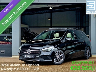 Mercedes B250 4MATIC Premium Plus Automaat 1e Eig! Top