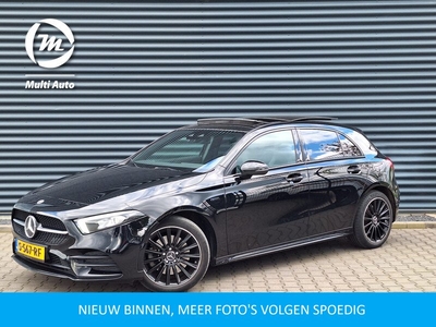 Mercedes-Benz A-Klasse 250 e Business Solution AMG Limited Plug In Hybrid | PHEV | Pano Dak | Widescreen Navi | Sfeerverlichting | DAB | Camera | Stoelverwarming |