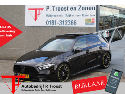 Mercedes-Benz A-Klasse 250 Edition Amg pakket Automaat/Panoramadak/Digitale dash/Navigatie/Cruise control/Keyless entry+start/Matrix led koplampen/Sfee