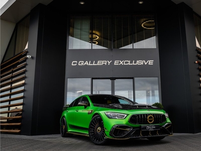 Mercedes-Benz AMG GT 4-Door Coupe AMG 63 SE - Original MANSORY - Incl. BTW | 843pk | Ceramic | Aerow package | Matt green | 22'' Forged Wheels