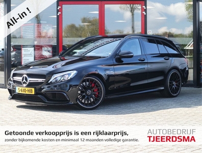 Mercedes-Benz C-Klasse Estate AMG 63 S 510PK Navi/Clima/Cruise/Camera/Panodak/Kleppen/Zeer-Mooi/HUD/Burmester