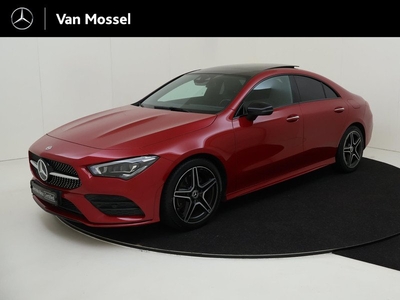 Mercedes-Benz CLA-klasse 200 Business Solution AMG / Stoelverwarming / Memory-Stoelen / Achteruitrijcamera / Night-Pakket / Panaroma-schuifdak /